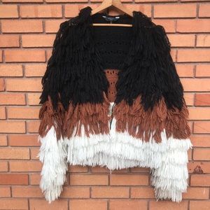 Chrissy Teigen X Revolve Sweater Coat Medium